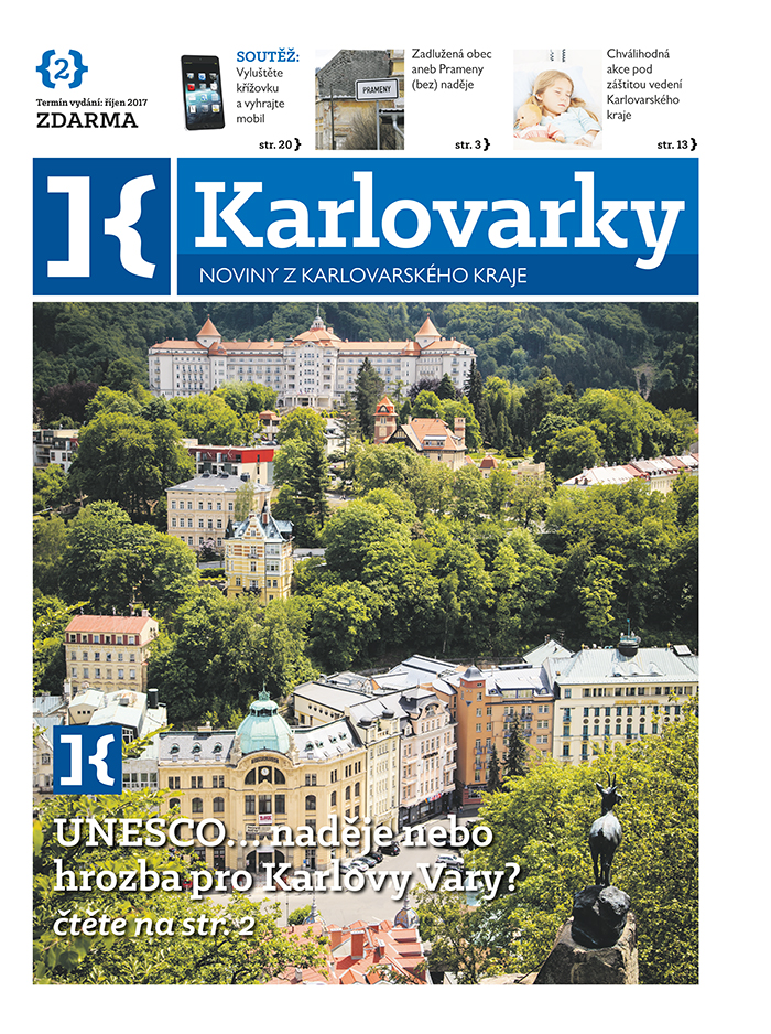 Říjnové vydání Karlovarek ke stažení ve formátu pdf